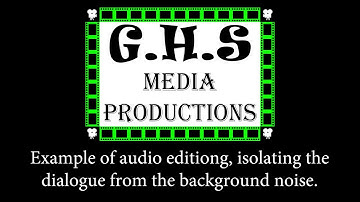 Dialogue isolated using Izotope RX