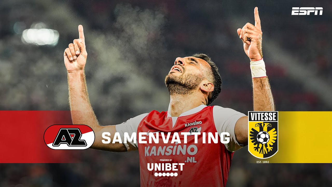 ⚽️ TOPSCORER VANGELIS PAVLIDIS blijft maar scoren! | Samenvatting AZ - Vitesse
