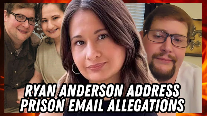 Ryan Anderson Addresses Allegations Made In Gypsy Rose Blanchard’s Prison Emails