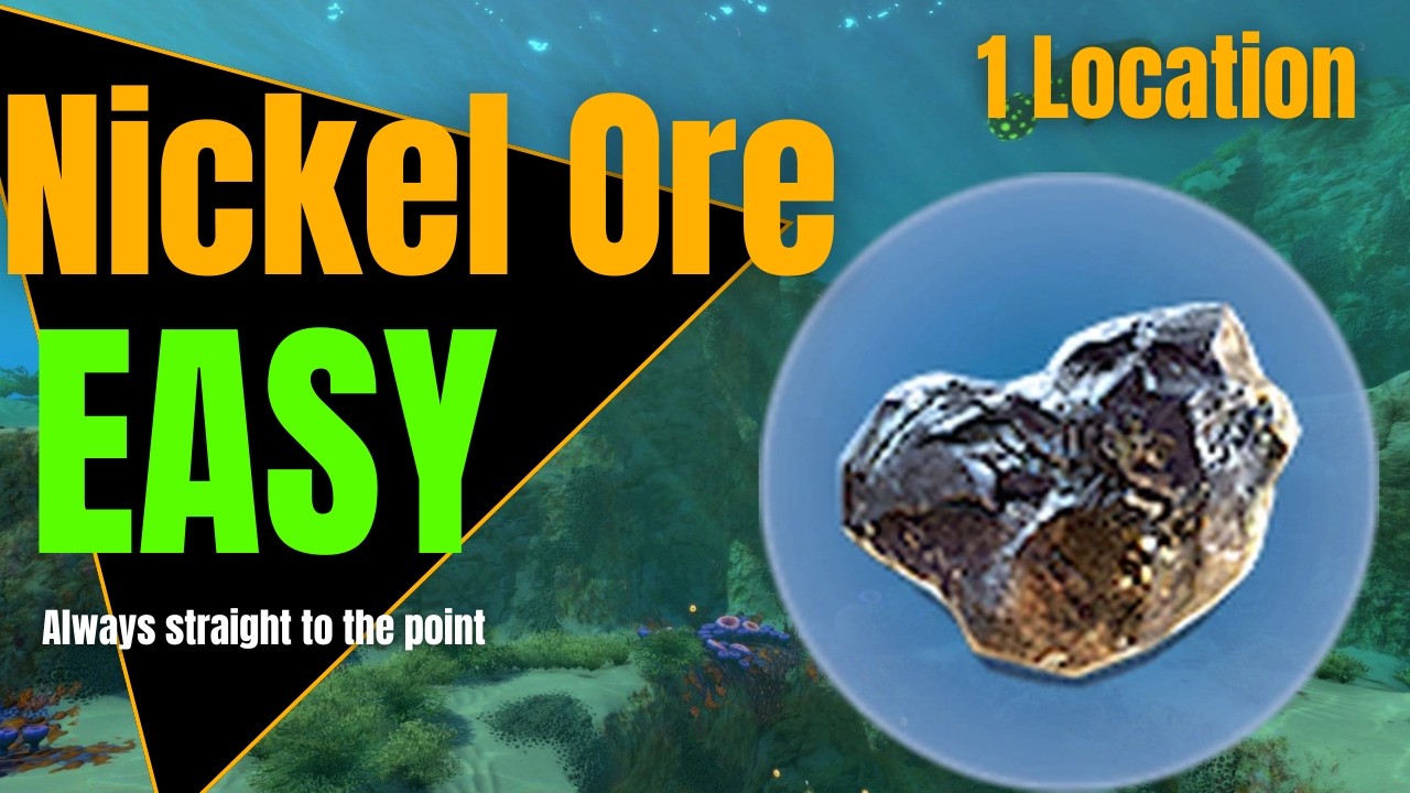 Where to find Nickel Ore in Subnautica YouTube