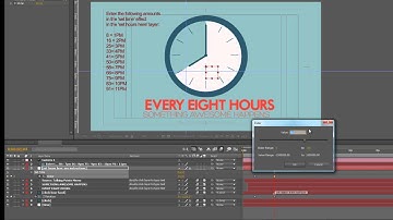 Infographics Version 2 AE template Customization video- Every Hour graph