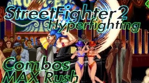 Street Fighter 2 Hyperfighting Combos 100% Re-dizzy Guile Balrog SF2 Hyperfighting