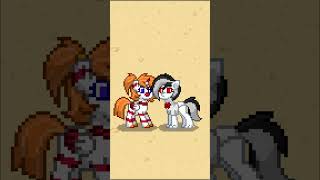 ДВЕ &quot;ГЕНИАЛЬНЫЕ&quot; ПОНИ НА 1 АПРЕЛЯ! PONY TOWN #shorts #ponytown #renneto4ka