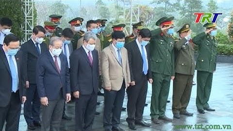 Lãnh đạo tỉnh dâng hương tưởng nhớ các anh hùng liệt sỹ