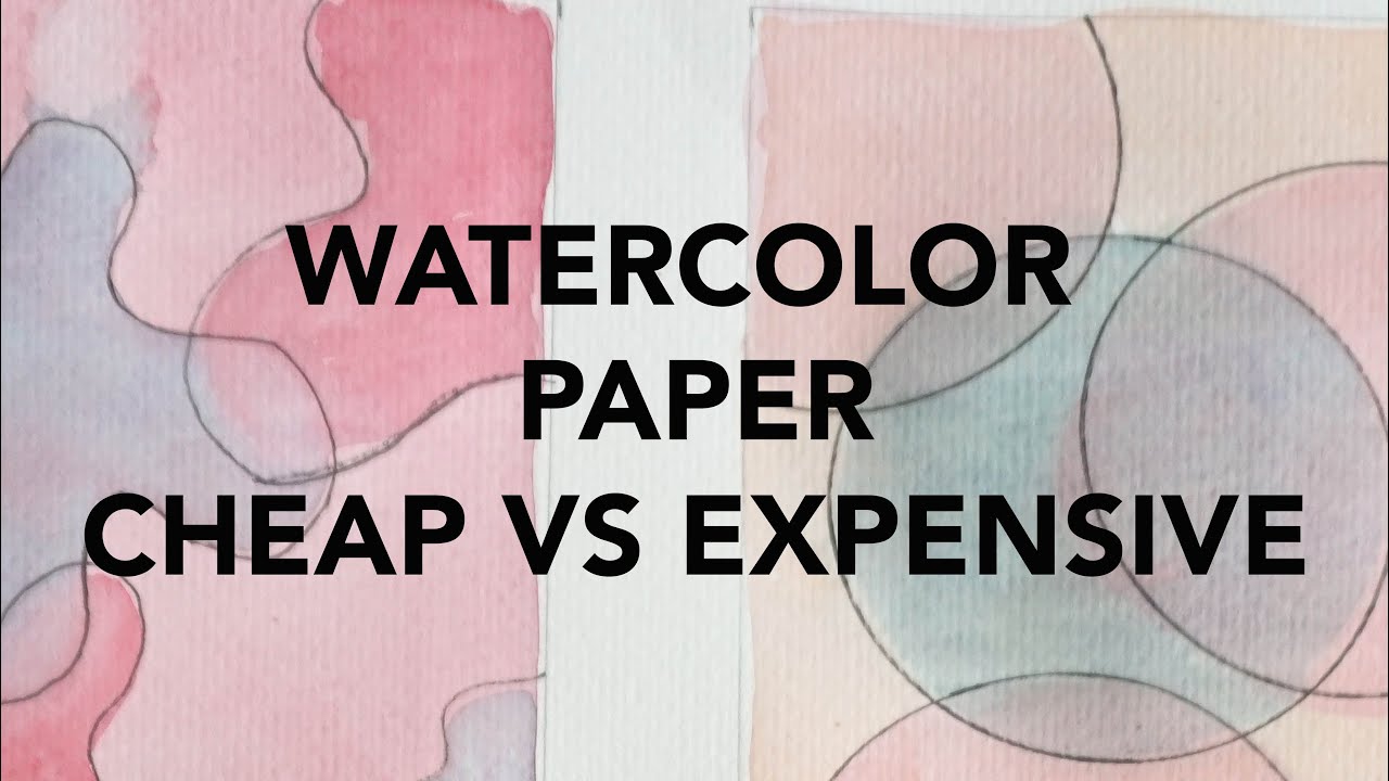 GenCrafts vs Bee Watercolor Paper. Testing TWO Affordable