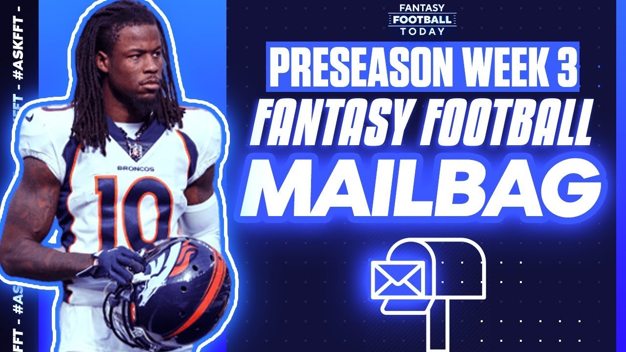 LIVE Mailbag!, Answering Emails, YouTube QandA, + Latest News! 2023 Fantasy Football Advice