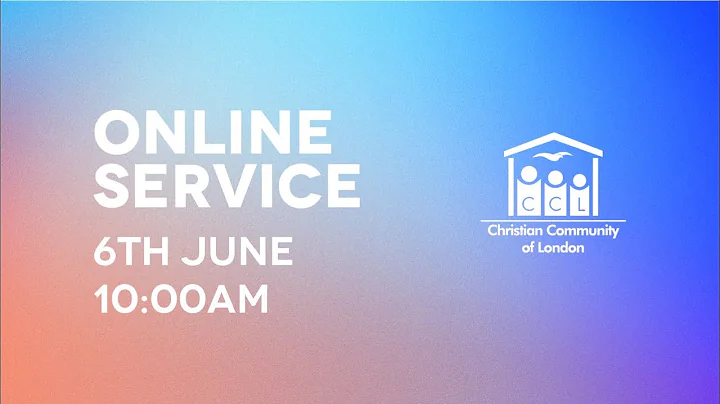 Church Online | 06 June 10:00am | English Service ...