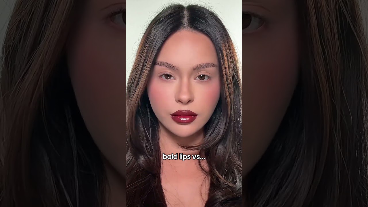 Bold lips or bold eyes?