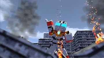 Minecraft: Ultraman Trigger the Movie - Trigger Dark