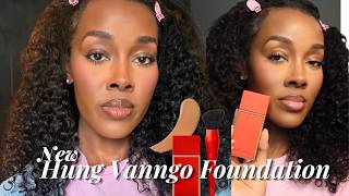 NEW Hung Vanngo Serum Foundation | First Impression & Wear Test