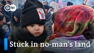 Thousands stranded on border between Turkey and Greece | DW News