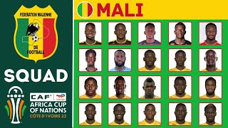 MALI Official Squad AFCON 2023 | African Cup Of Nations 2023 | FootWorld