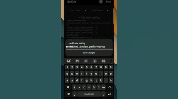 Boost Android with Restricted Performance Off   #setedit #setedittweaks #boostperformance #android