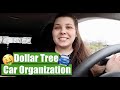 Car Organization- Dollar Tree Edition! | T1D Lindsey |