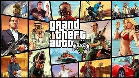 Intro of Grand Theft Auto 5 on( PS3)