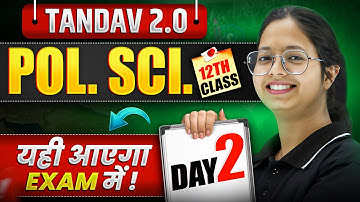 NIOS Class 12th Political Science Most Important Questions with Answer | Tandav 2.0 Batch Day 2nd