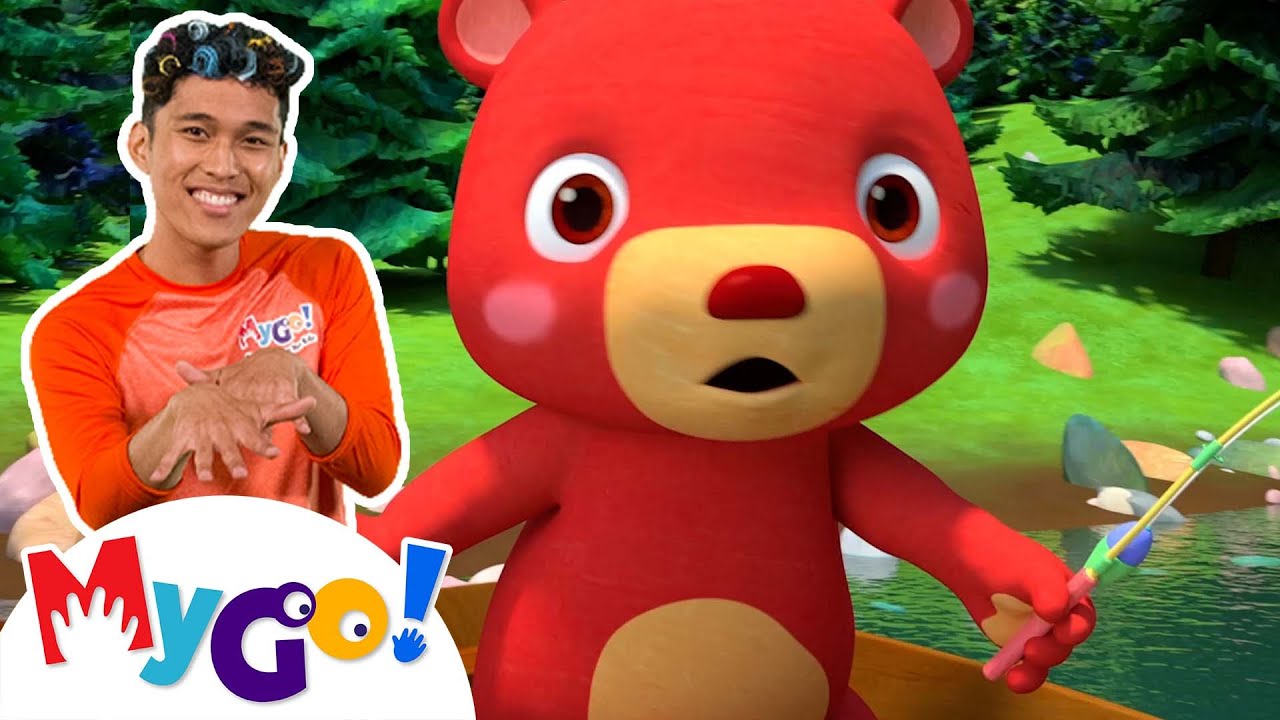 Row, Row, Row Your Boat V1 | CoComelon Nursery Rhymes & Kids Songs | MyGo! Sign Language For Kid