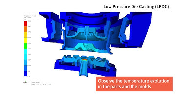 Metal Casting simulation with THERCAST® software