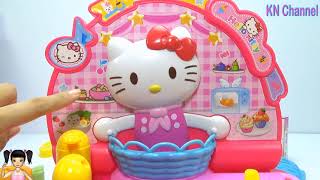 BabyBus - Tiki Mimi và Trò Chơi nhà bếp mèo hello kitty có bồn rửa chén