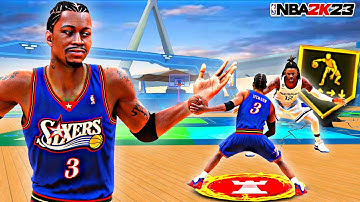 Allen Iverson 2-WAY GUARD Build + HOF ANKLE BREAKER on NBA 2K23
