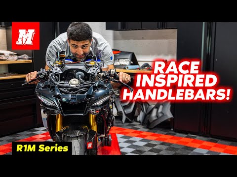 Yamaha R1M Gets MotoGP Inspired Handlebars! | R1M Series Part 13 | Motomillion