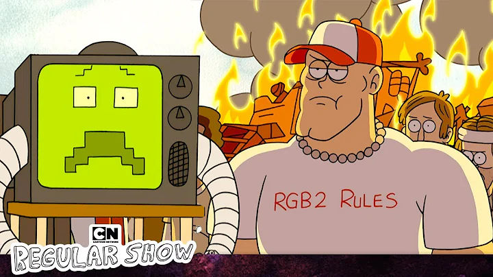TV Wants to Touch Grass: RGB2’s Quest  | Regular Show | Cartoon Network