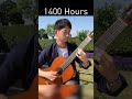 Guitar Progress | A Beginner Learns to Play Guitar for Hour 1558 #shorts