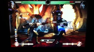 Mortal Kombat 9 - Noob/Scorpion 95% Combo