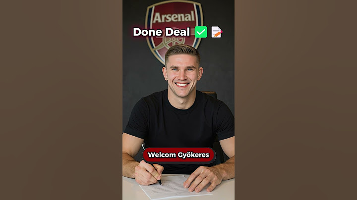 DONE DEAL! Gyökeres to Arsenal ✅🔥