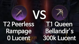Queen Bellandir's Crossbow vs Peerless Rampage and Cookie(greatsword/dagger) #tl #throneandliberty