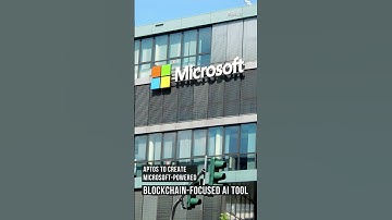 Aptos Labs, Microsoft to Develop AI Tool for Blockchain #shorts