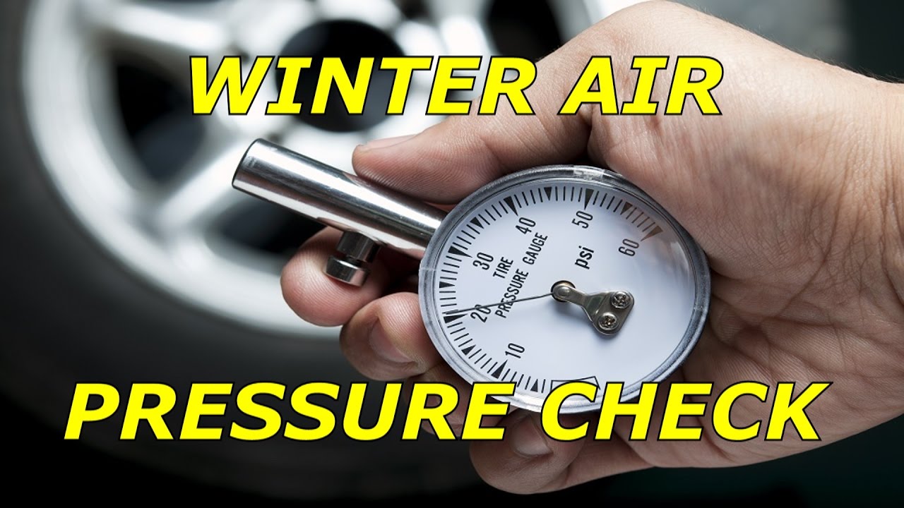 Winter tire pressure check (BONUS VIDEO) YouTube