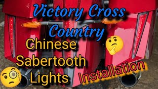 Victory Cross Country Chinese Sabertooth Lights Install & Cruise Control Fix by JDubbs Garage 296 views 2 months ago 9 minutes, 15 seconds