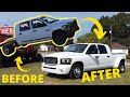 BUILDING A TURBO DIESEL MEGA CAB, Salvage, Rusty to Running  Complete Restore Not a Car but a Truck