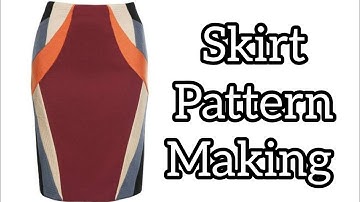 Skirt Design Pattern Making tutorial