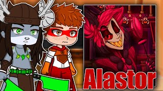 DreamWorks Villains React To Alastor | Hazbin Hotel | Gacha react