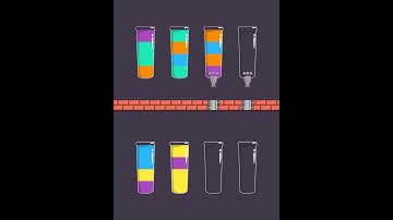 Cups - Water Sort Puzzle Level 47 Three stars