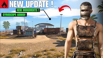 New Gyroscope Controll & New Monuments! | Oxide Survival Island #oxide #оксайд #oxidesurvivalisland
