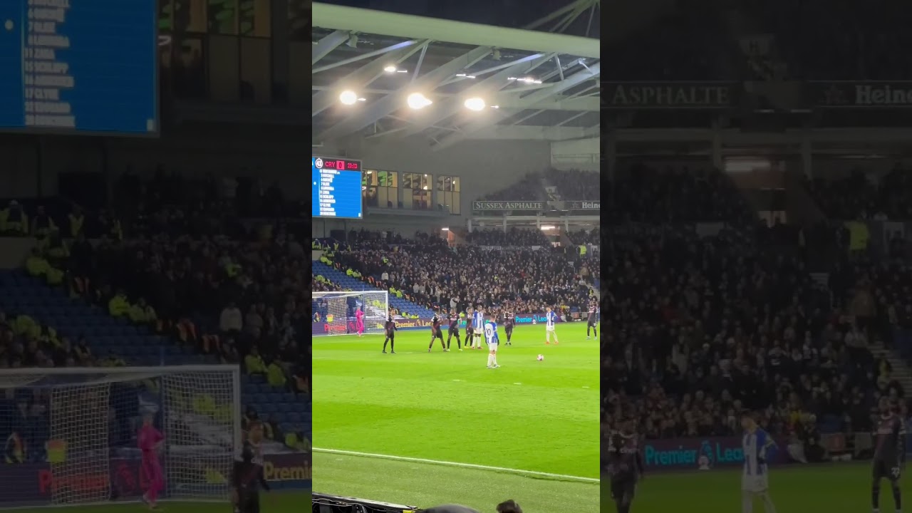 Mac Allister Freekick - Brighton vs Palace
