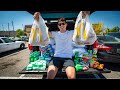 He bought ALL OF THIS to help the Homeless!!