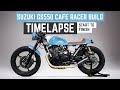 Suzuki GS550 Cafe Racer Build Time Lapse