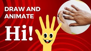 Hand Cartoon Drawing And Animation | Canva Tutorial | Drawing Tutorial