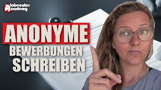 Darf Ich Bewerbungen Fürs Jobcenter Anonymisieren? Community Frage