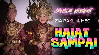 SPESIAL MOMENT PERNIKAHAN ZIA PAKU DAN HECI - HAJAT SAMPAI - CIPT. WINDA SANJAYA - ARR. TAM SANJAYA