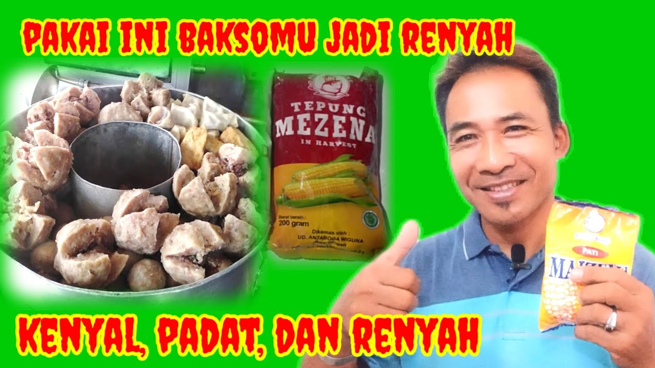 MANFAAT TEPUNG MAIZENA PADA BAKSO,versi nasir channel, ‼️Penjual Bakso,