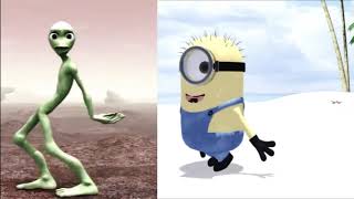 Alien Vs Minion | Dame tu casita | Alien dance