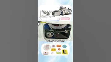 A complete look at how lids are printed.#towin #automatic #offset #lids #printing #machine #factory