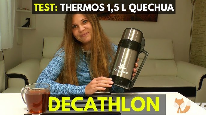 Boîte alimentaire isotherme randonnée inox (avec 2 boîtes alimentaires) 2 L  QUECHUA