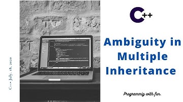 Lec#83 Ambiguity in Multiple Inheritance in C++ | C++ Tutorial in Urdu/Hindi