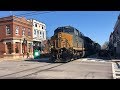 Street Running Trains Galore!  Full Day  & Bonus Michigan City & Franklin Ohio!